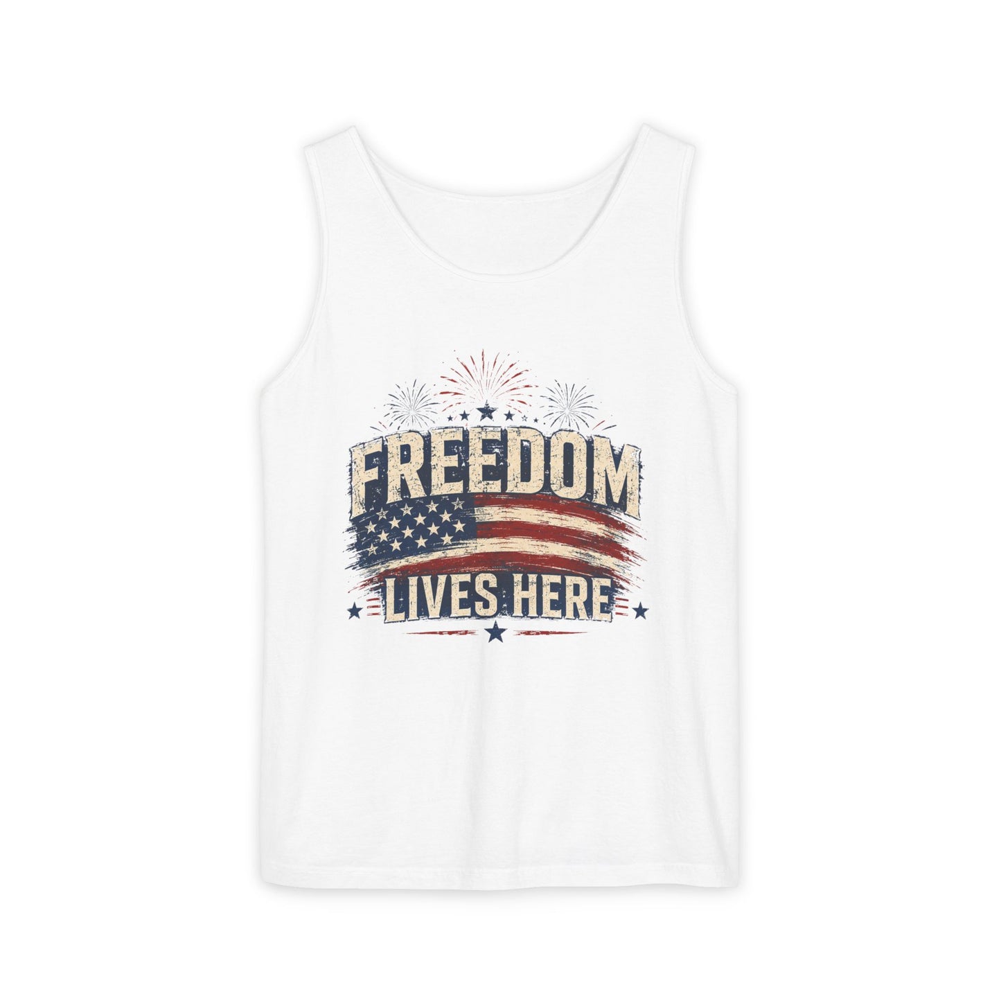 Freedom Lives Here Tank Top