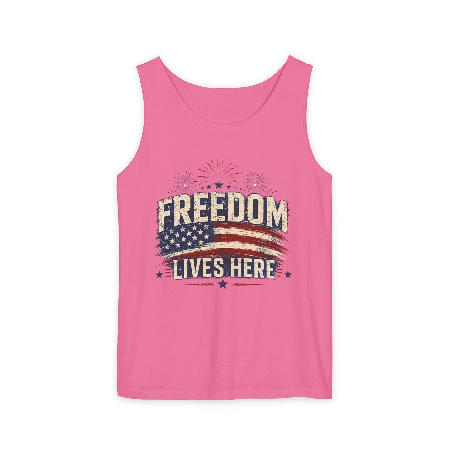 Freedom Lives Here Tank Top