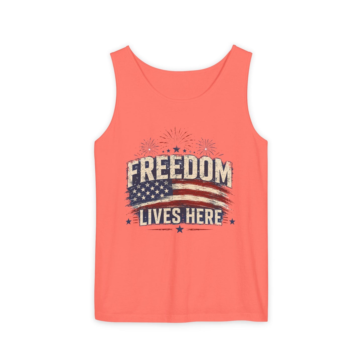 Freedom Lives Here Tank Top