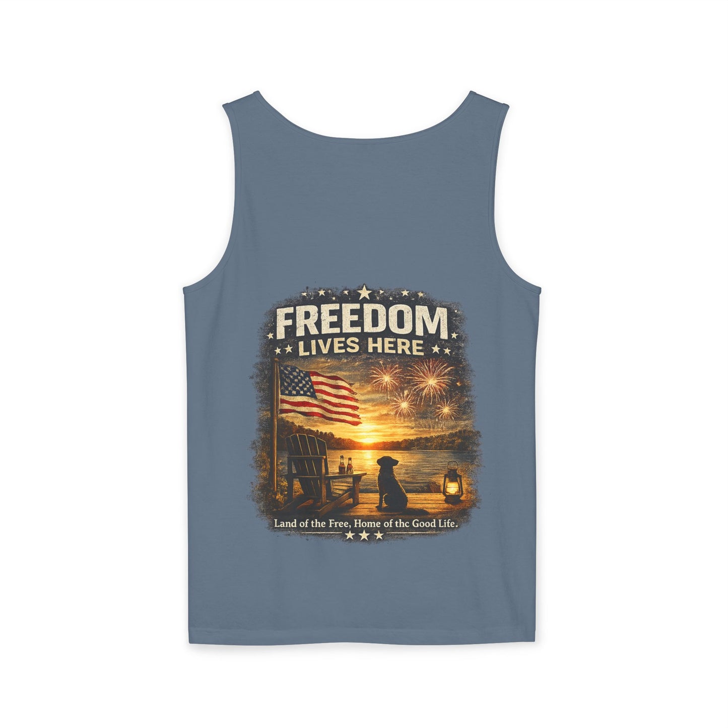 Freedom Lives Here Tank Top
