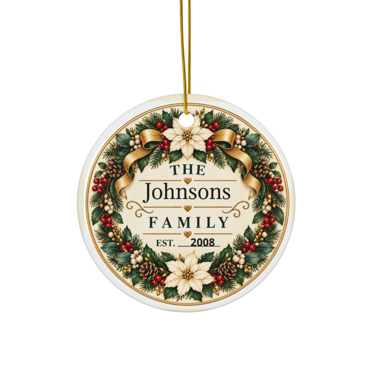 The Year Your Family Began - Personalize Yours