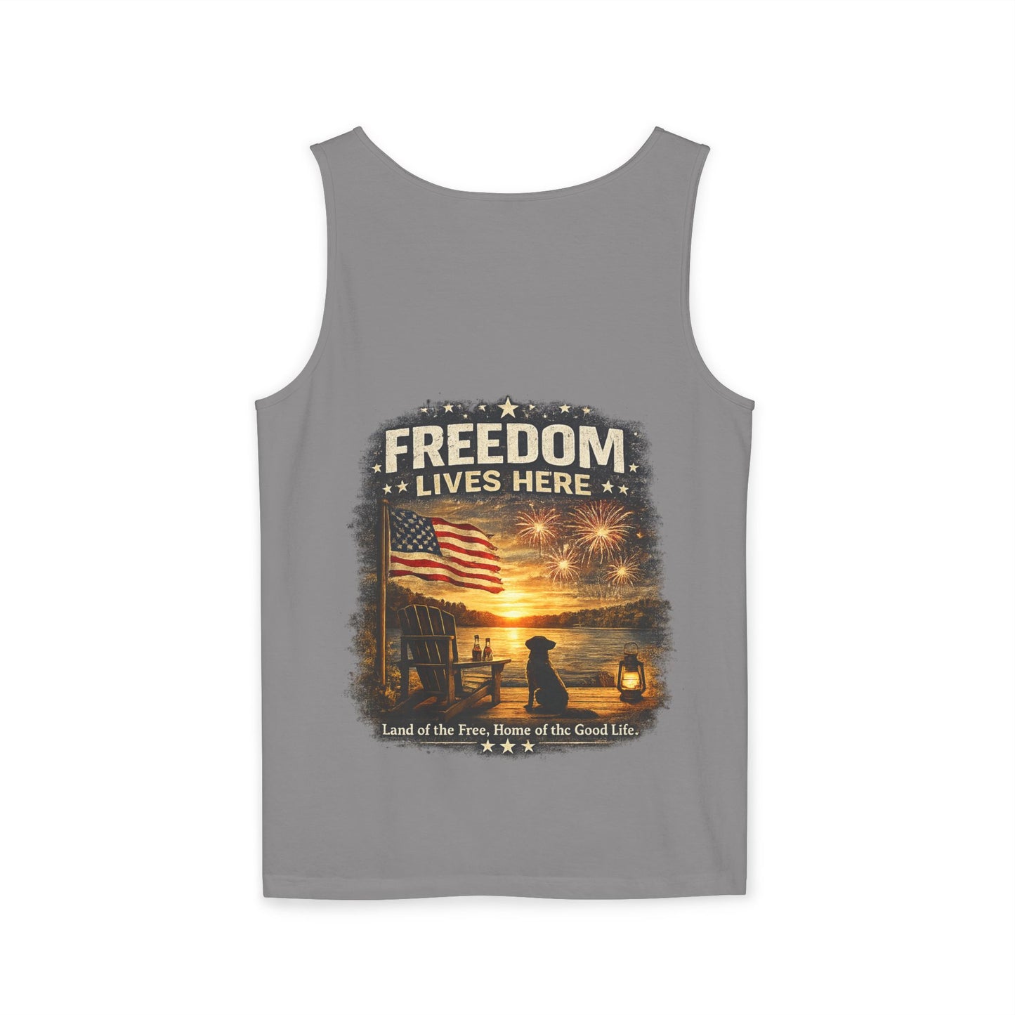 Freedom Lives Here Tank Top