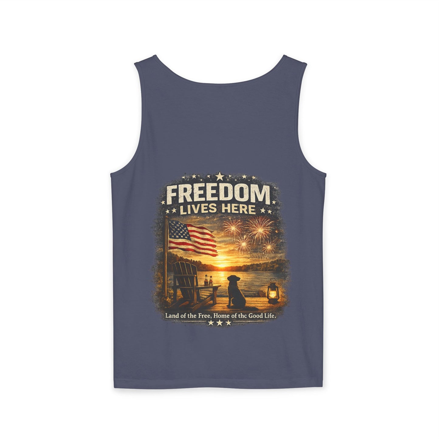 Freedom Lives Here Tank Top