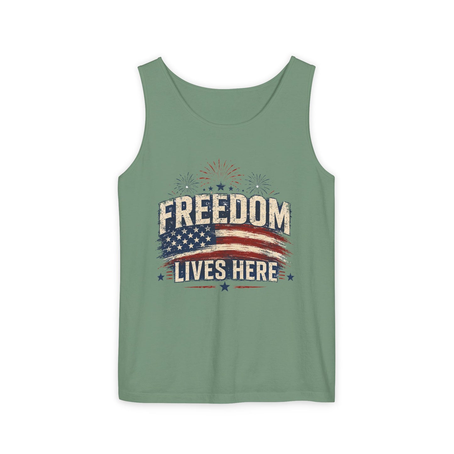 Freedom Lives Here Tank Top