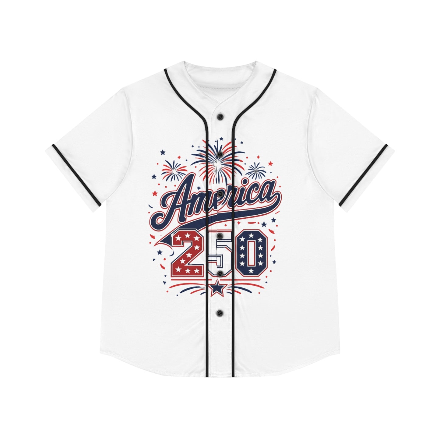 Women's 'America 250' Patriotic Baseball Jersey