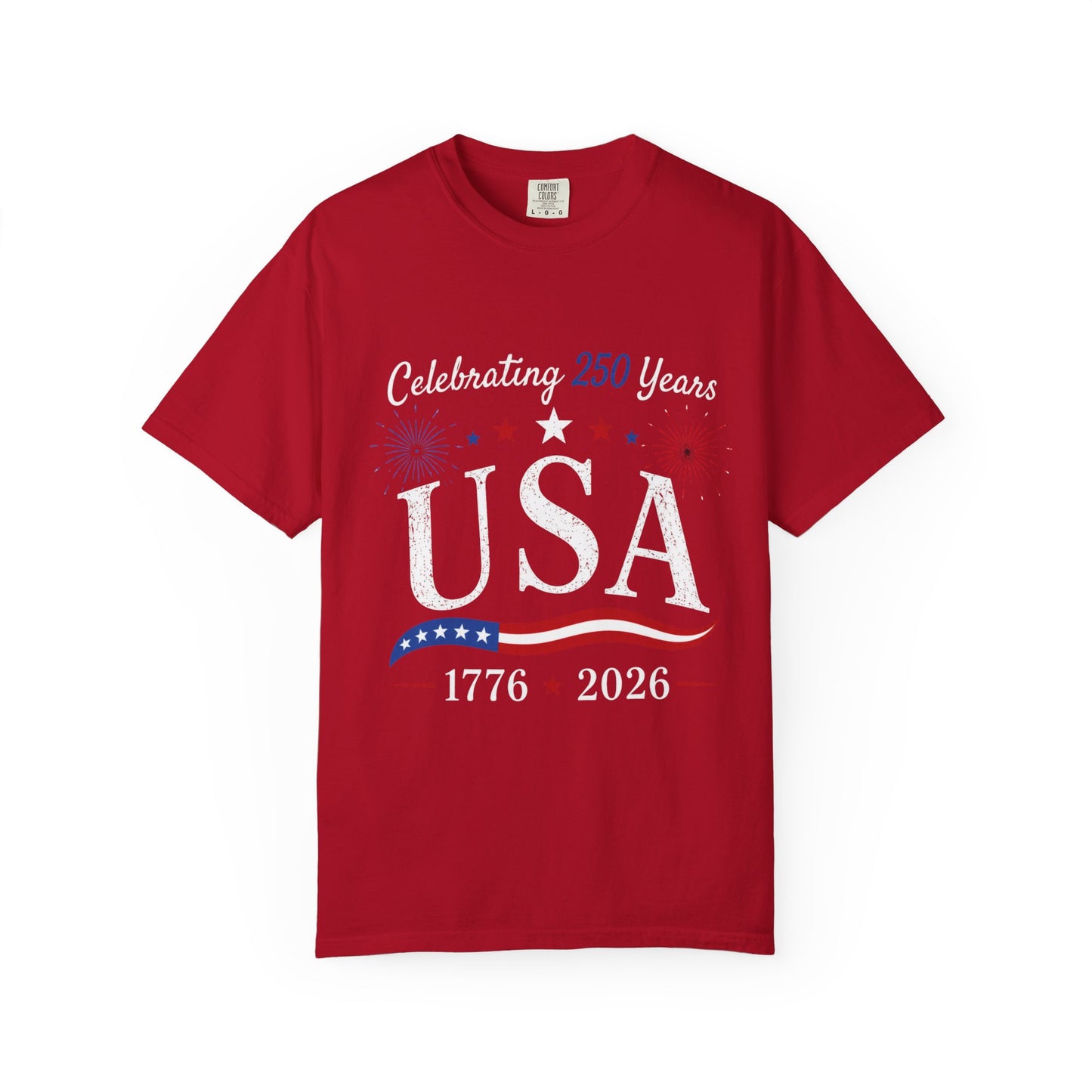 USA 250th Anniversary T-Shirt — Celebrating 1776–2026 Patriotic Tee