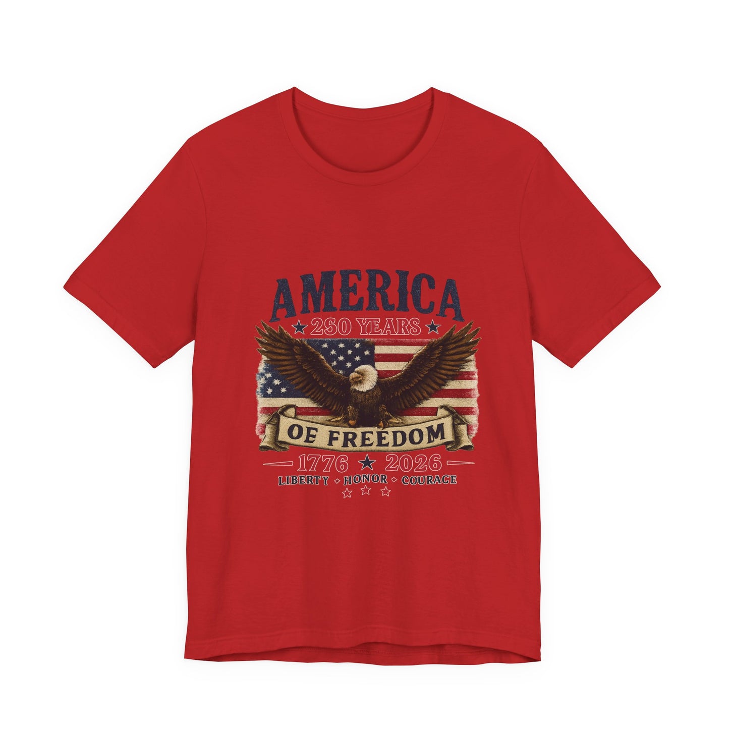 Freedom Soars Eagle Americana Tee