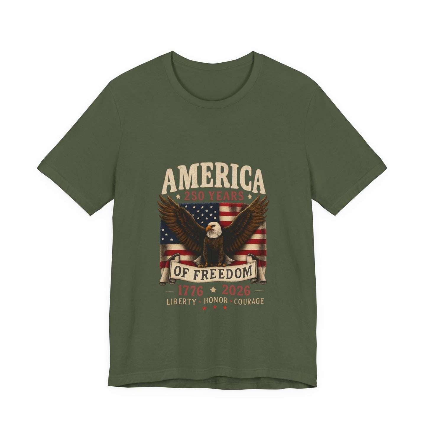Freedom Soars Eagle Americana Tee