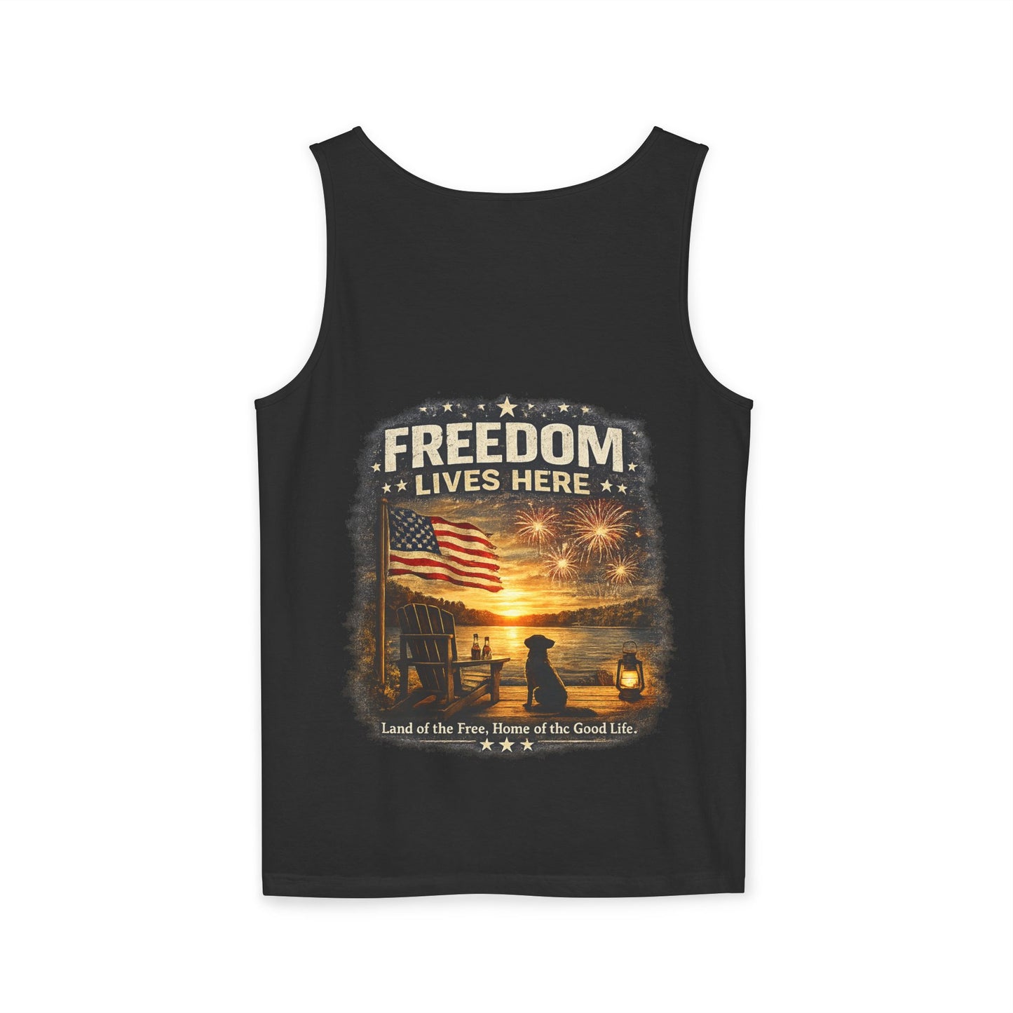 Freedom Lives Here Tank Top