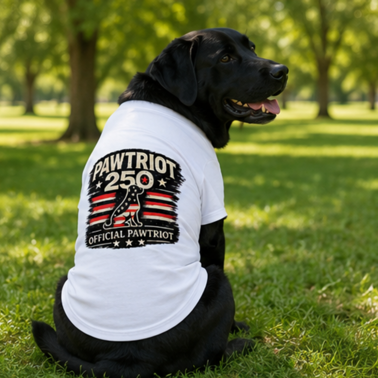 Official Pawtriot Pet Tee