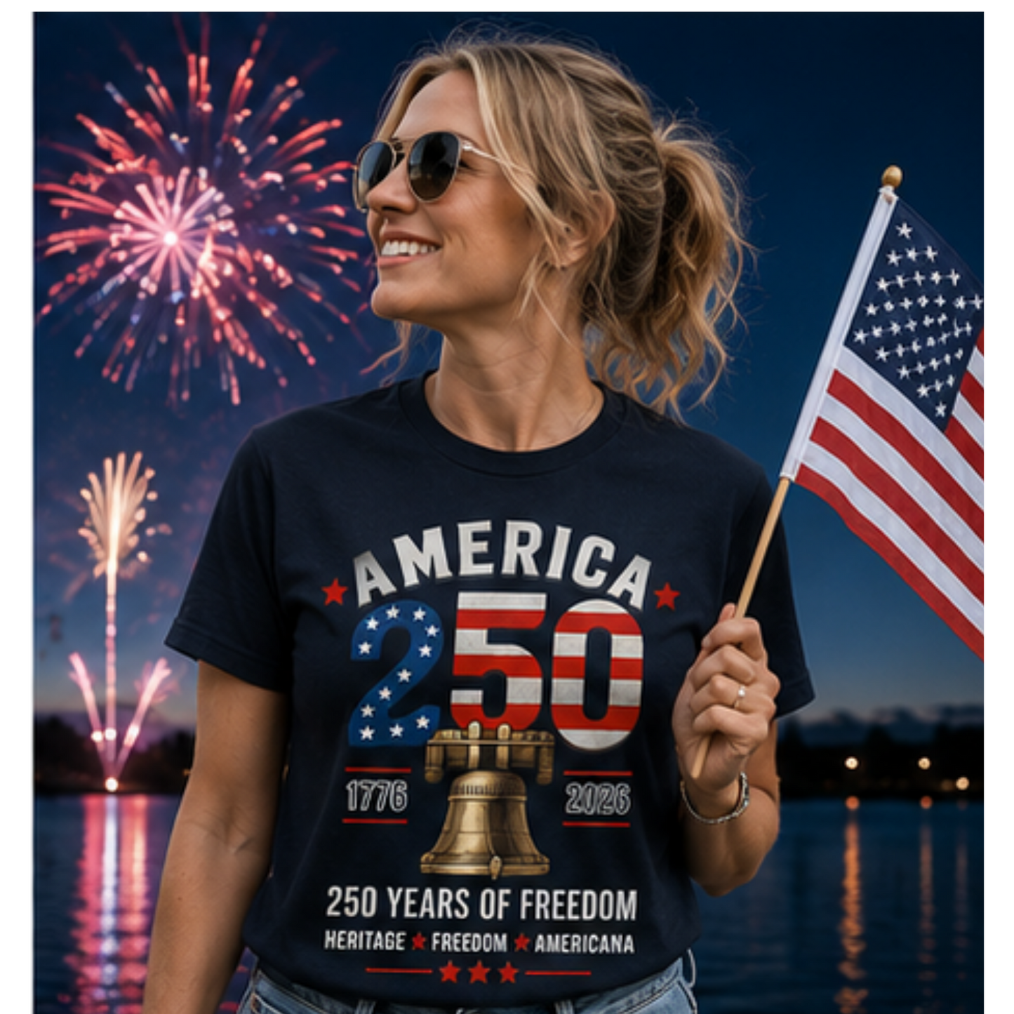 America 250 Liberty Bell Tee