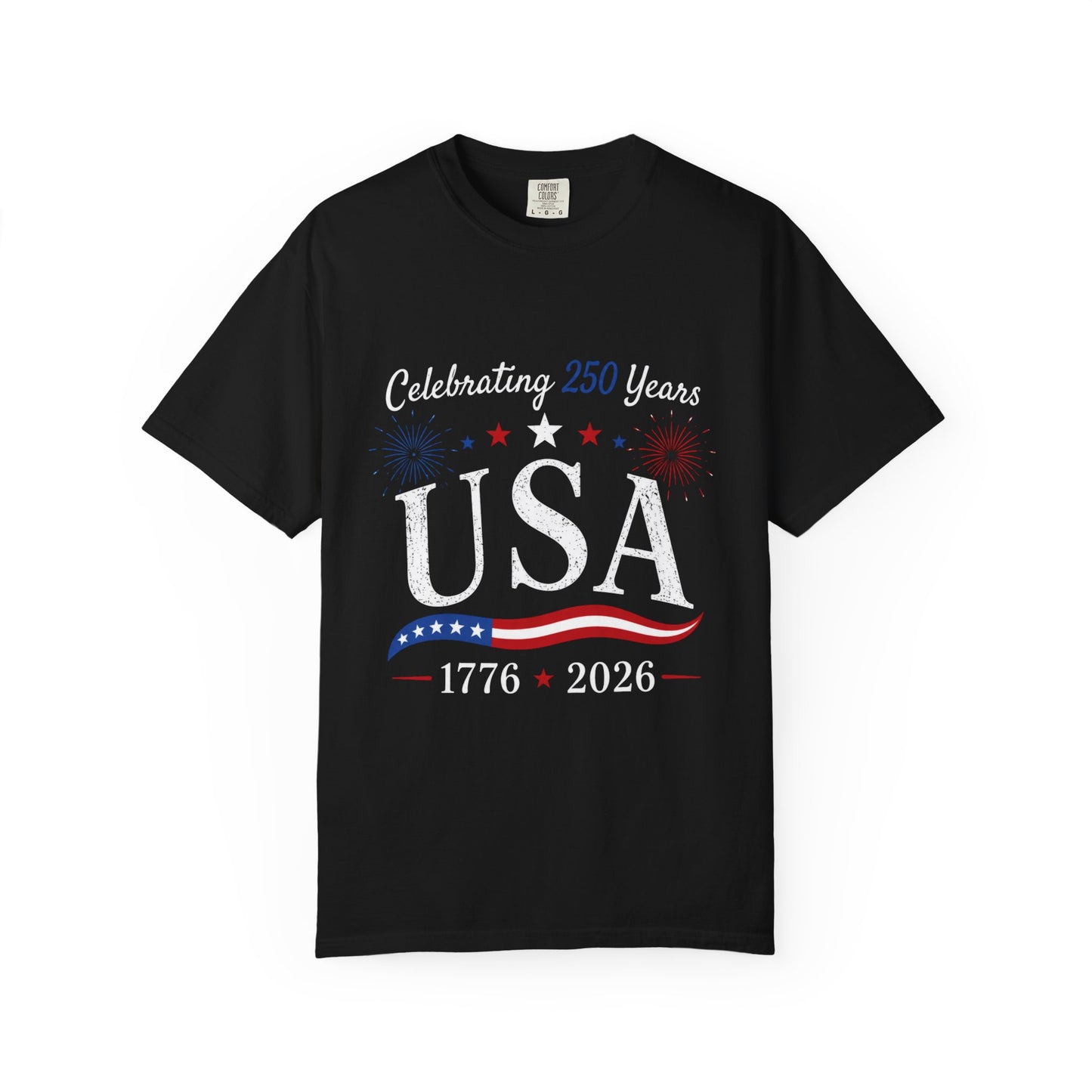 USA 250th Anniversary T-Shirt — Celebrating 1776–2026 Patriotic Tee
