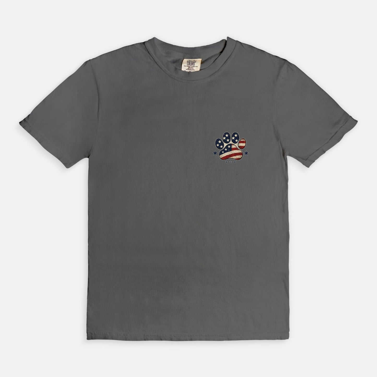 Pawtriot 250 Patriotic T-Shirt | America 250 Dog Lover Tee