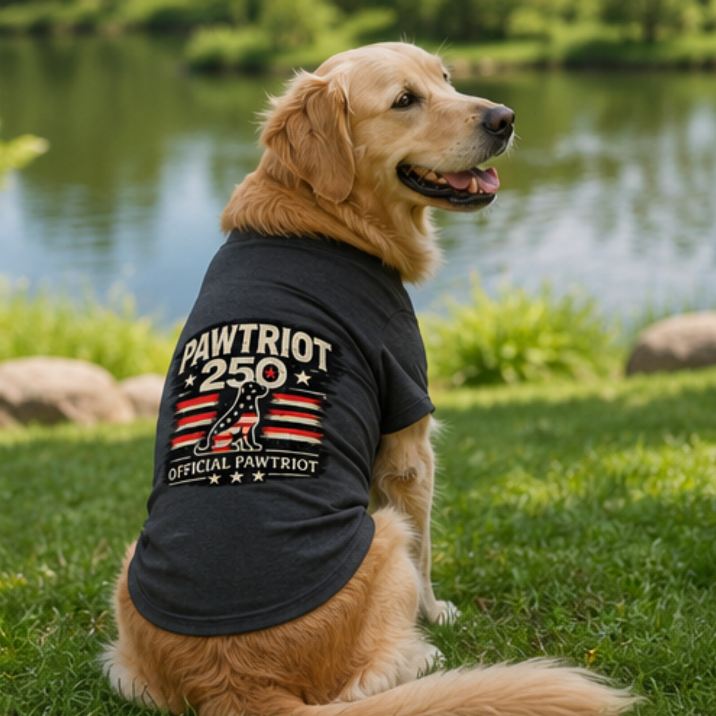 Official Pawtriot Pet Tee