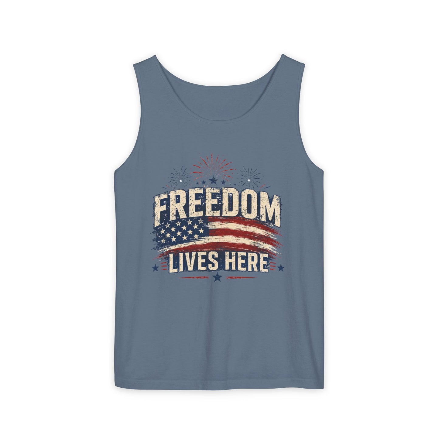 Freedom Lives Here Tank Top