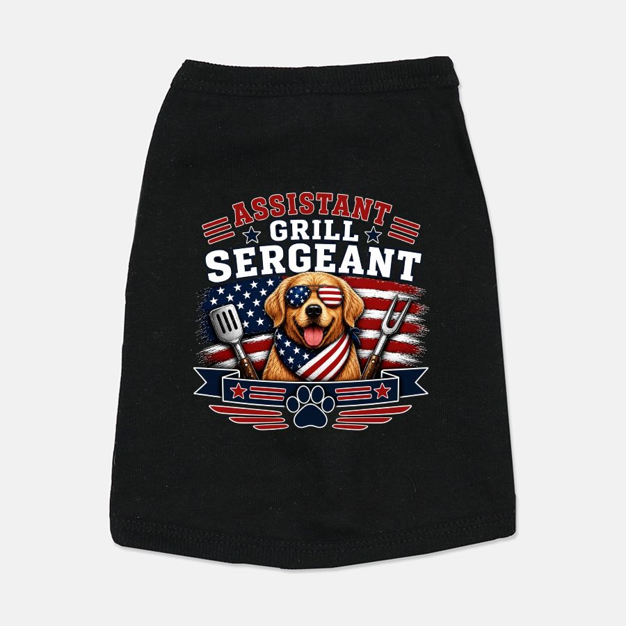 Assistant Grill Sergeant™ Pawtriot Tee.
