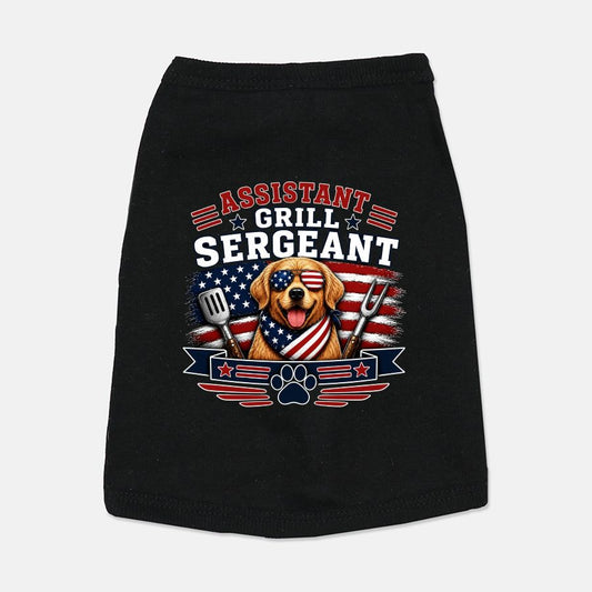 Assistant Grill Sergeant™ Pawtriot Tee.