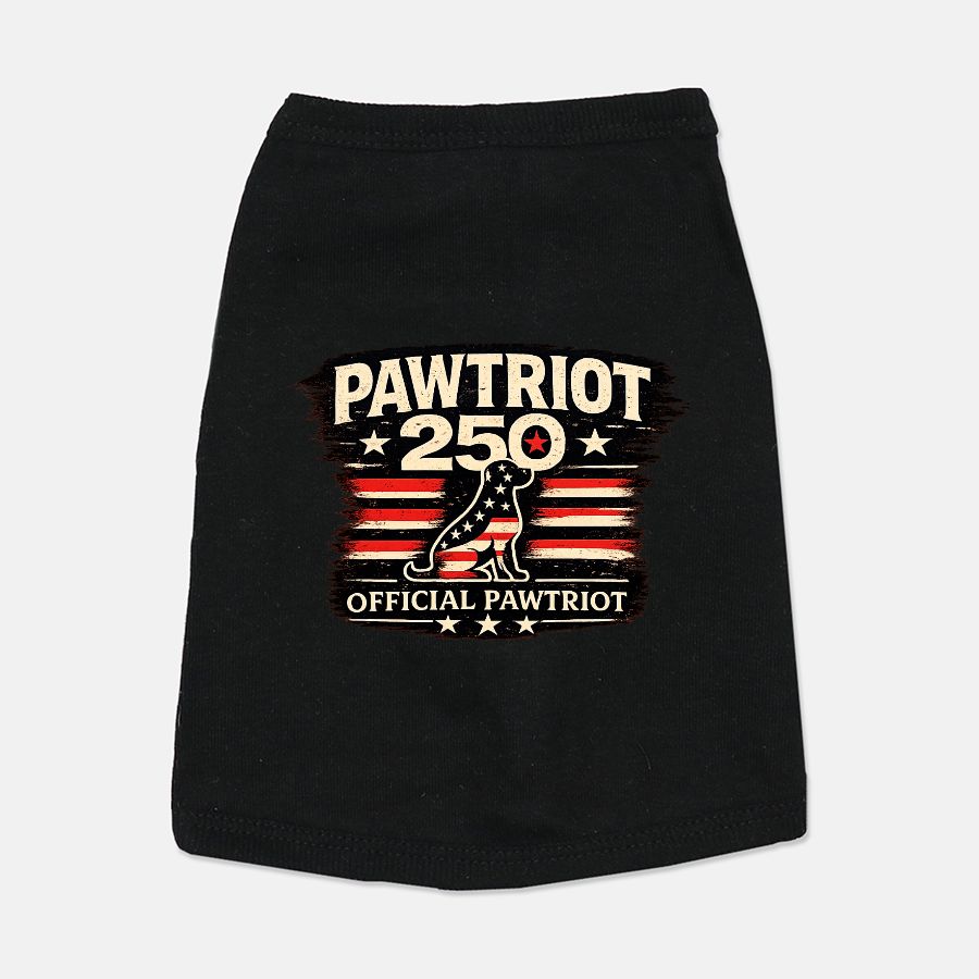 Official Pawtriot Pet Tee
