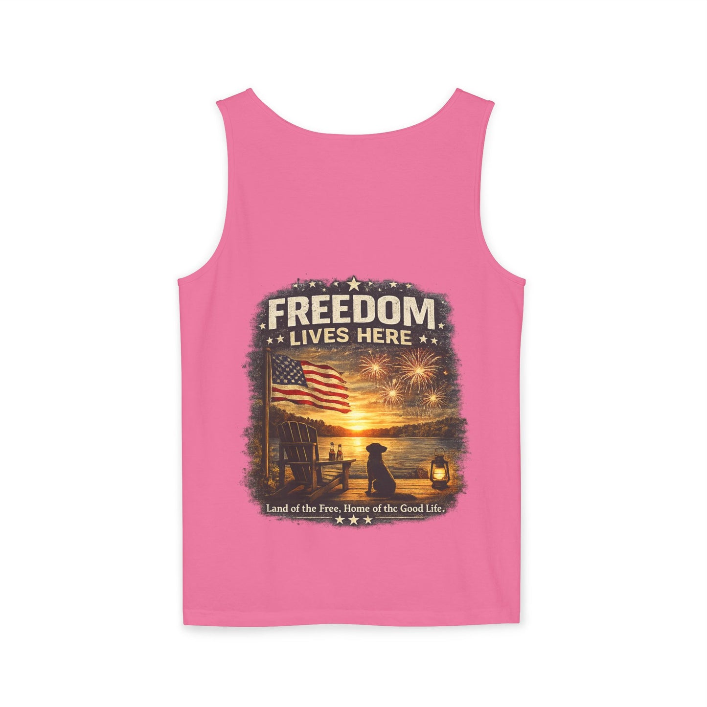 Freedom Lives Here Tank Top