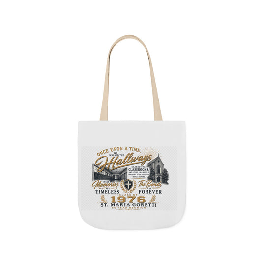 Class of 1976 Reunion Tote Bag | St. Maria Goretti 50th Anniversary Canvas Tote