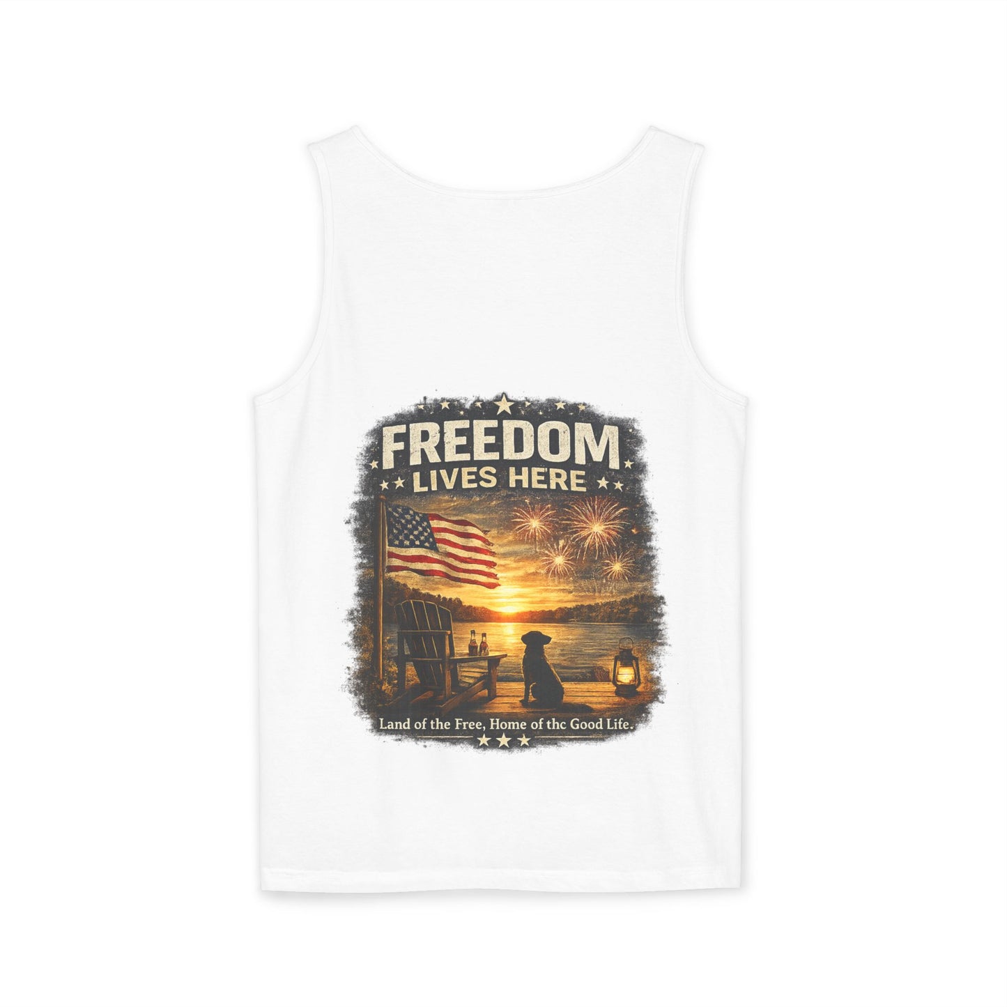Freedom Lives Here Tank Top