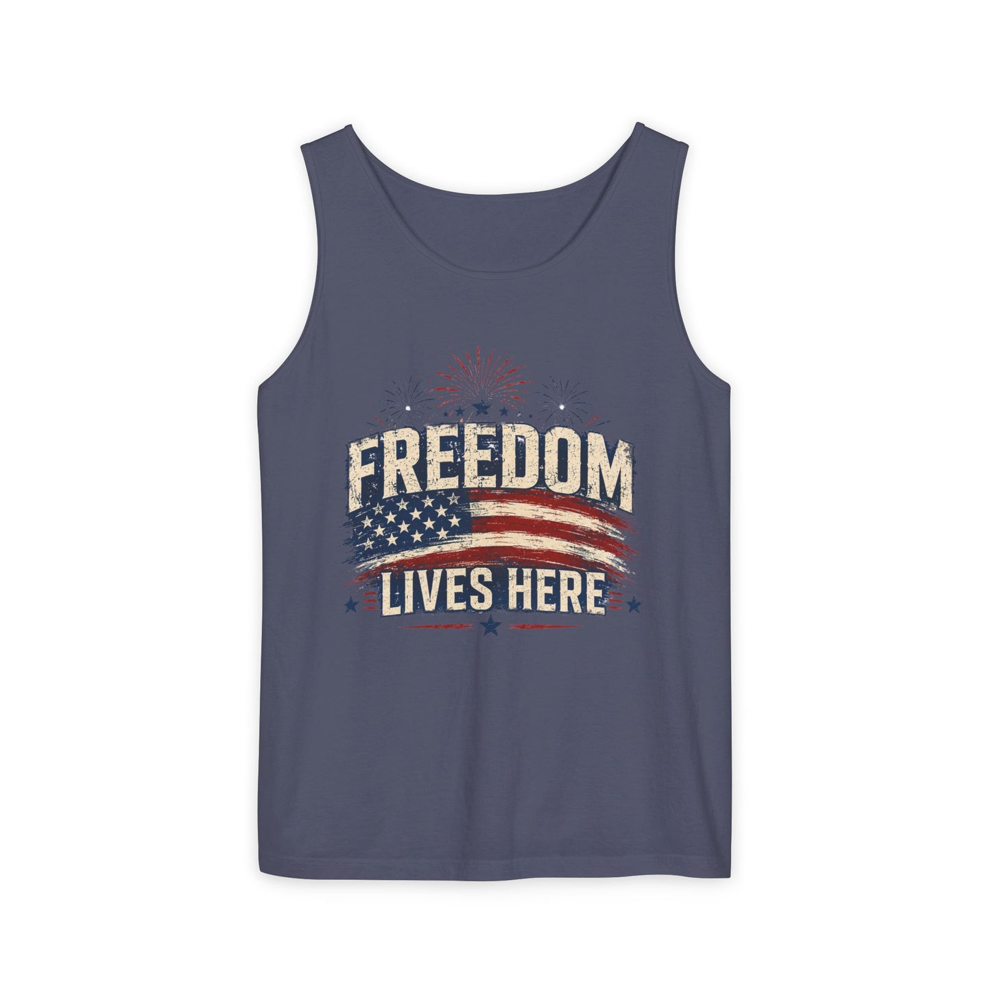 Freedom Lives Here Tank Top