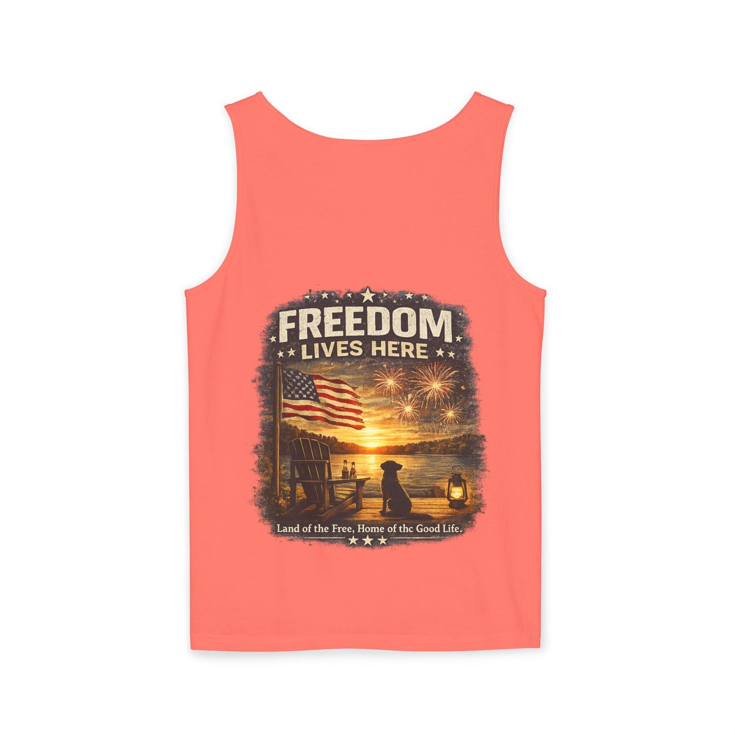 Freedom Lives Here Tank Top
