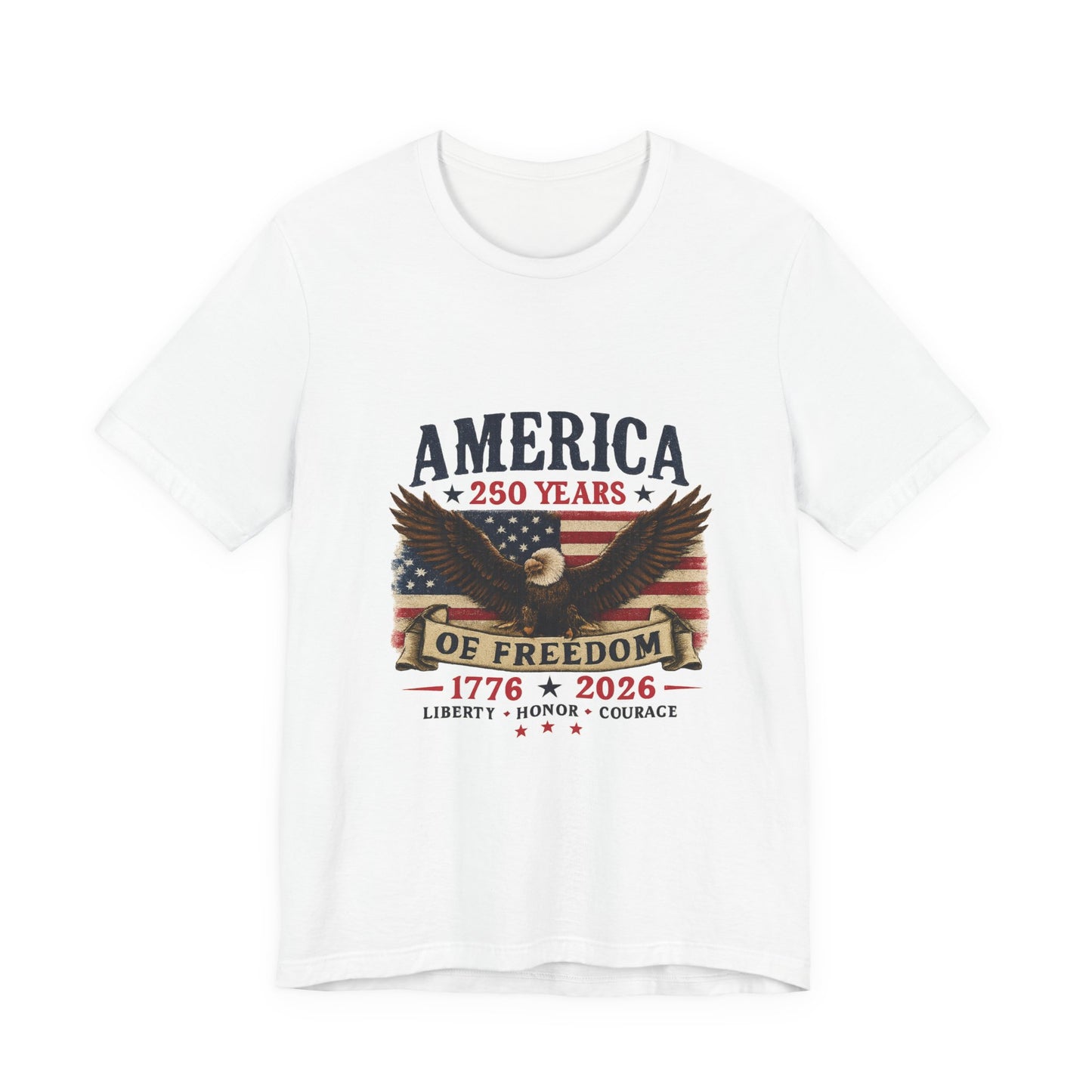 Freedom Soars Eagle Americana Tee