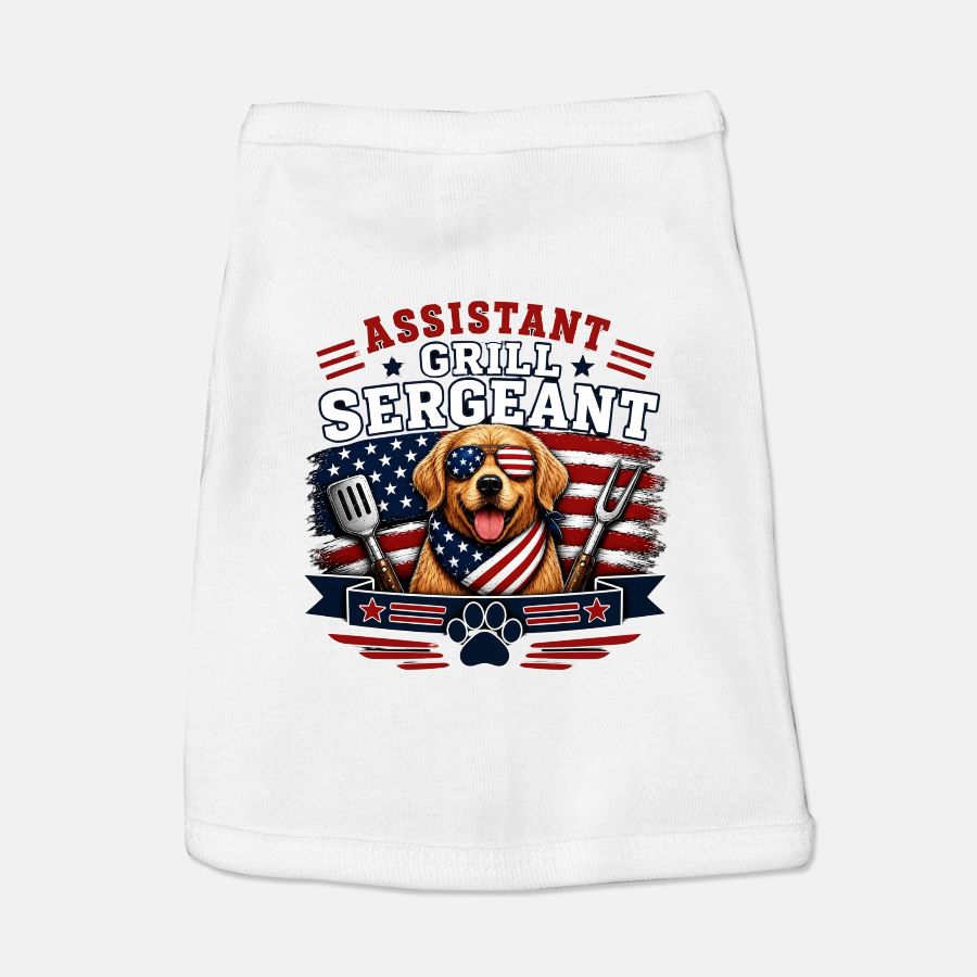 Assistant Grill Sergeant™ Pawtriot Tee.