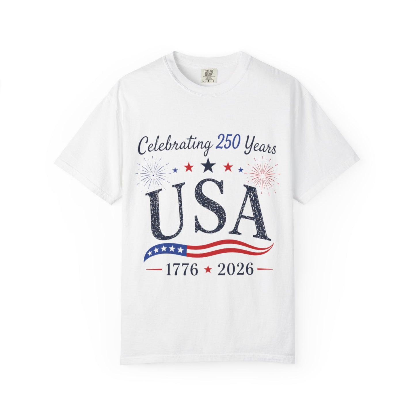 USA 250th Anniversary T-Shirt — Celebrating 1776–2026 Patriotic Tee
