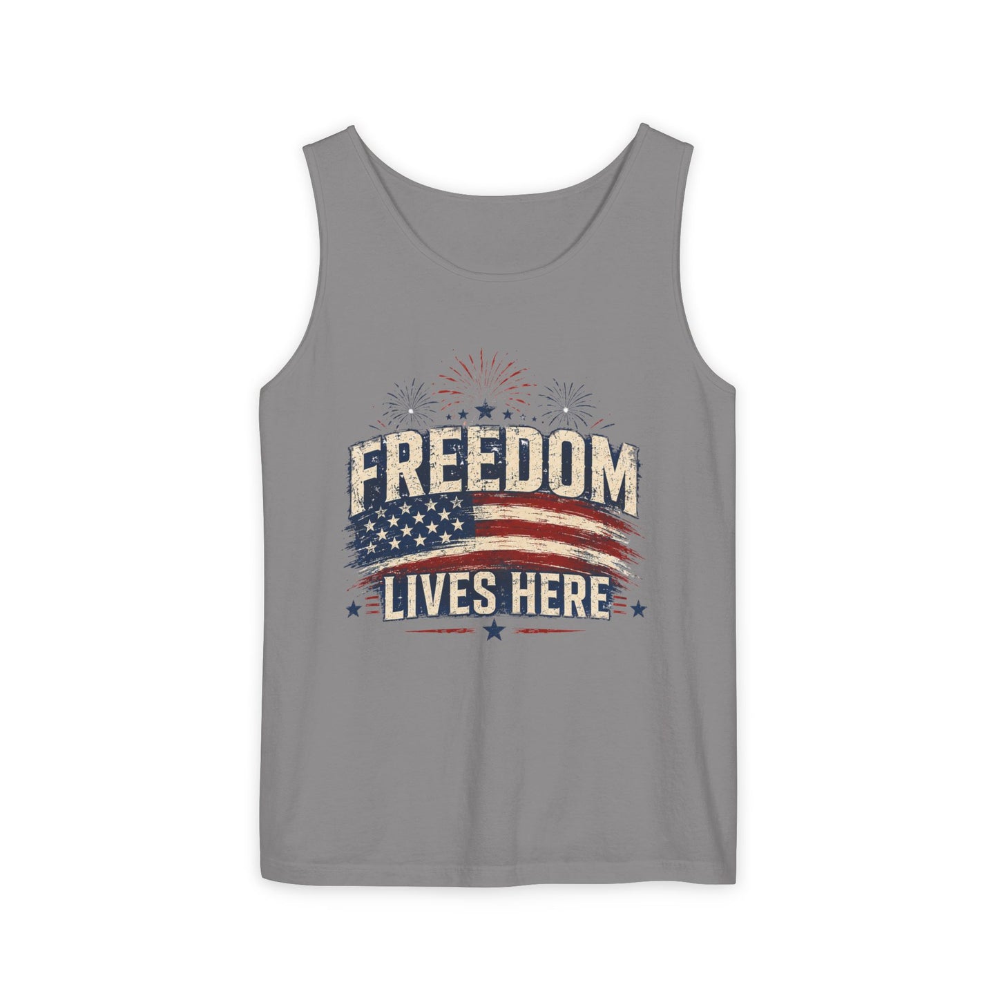 Freedom Lives Here Tank Top