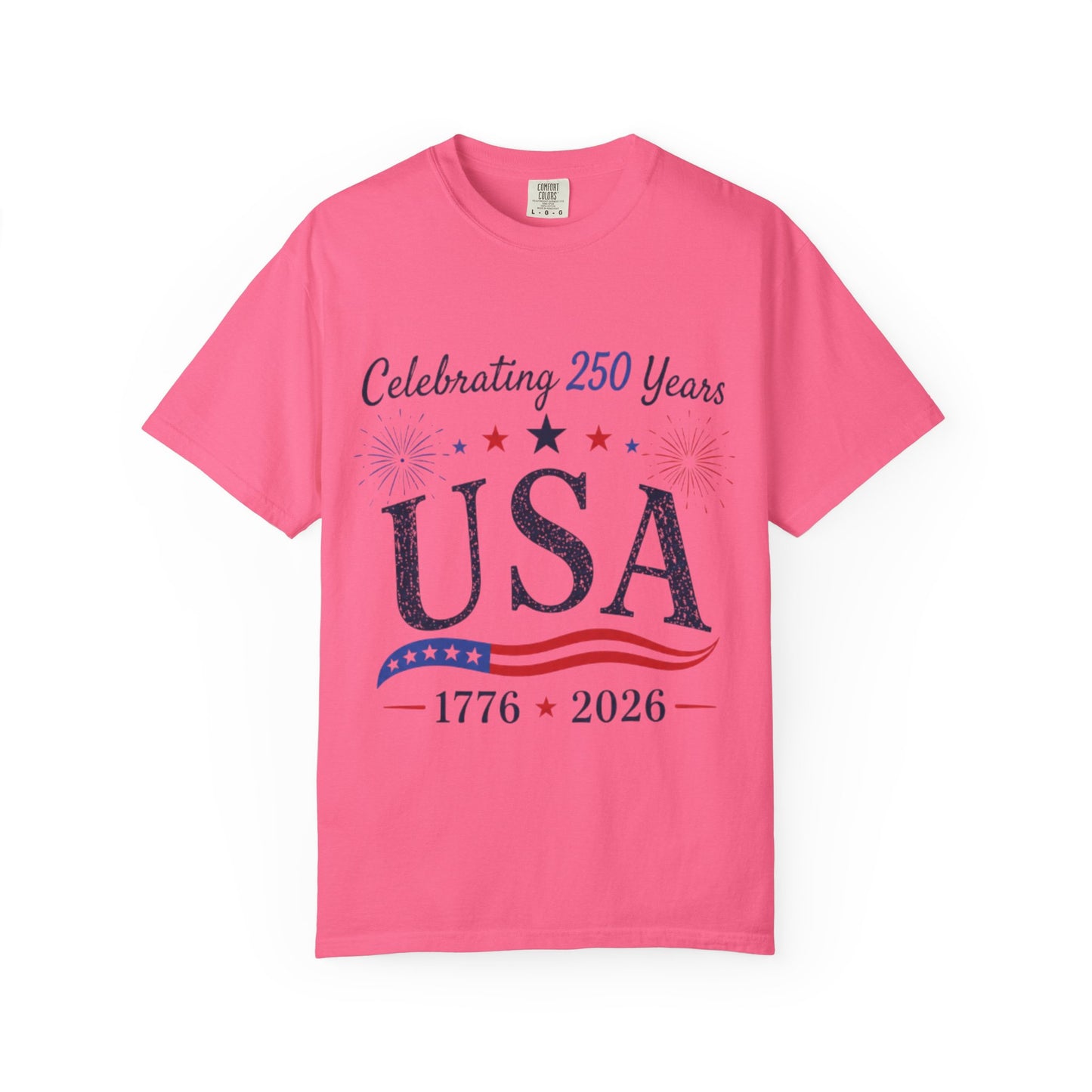 USA 250th Anniversary T-Shirt — Celebrating 1776–2026 Patriotic Tee