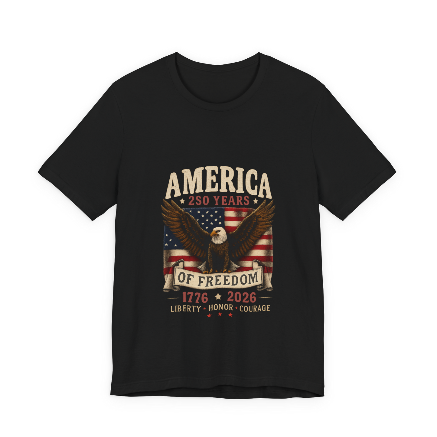 Freedom Soars Eagle Americana Tee