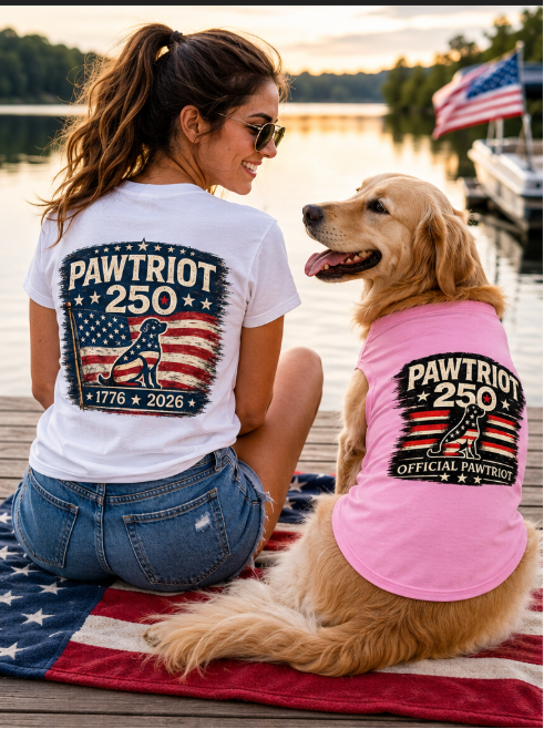 Official Pawtriot Pet Tee
