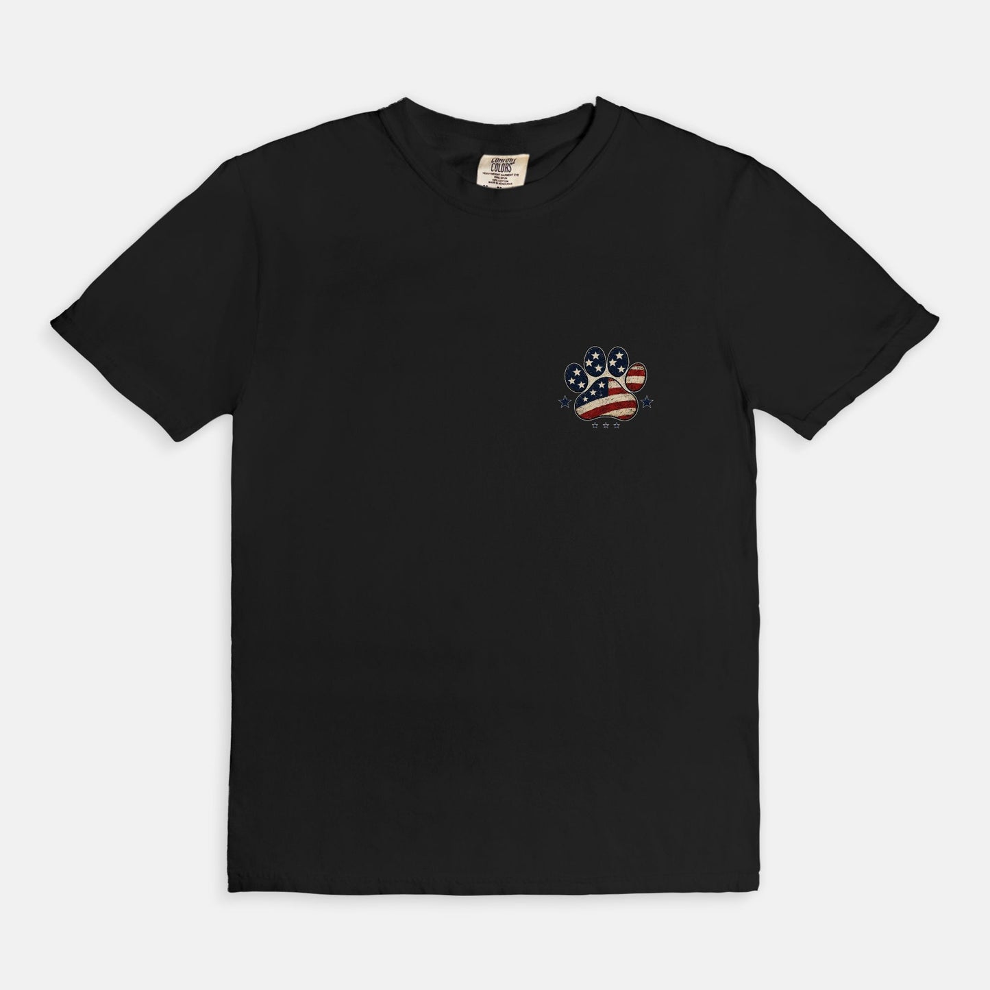 Pawtriot 250 Patriotic T-Shirt | America 250 Dog Lover Tee