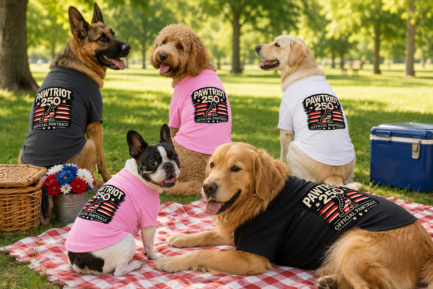 Official Pawtriot Pet Tee