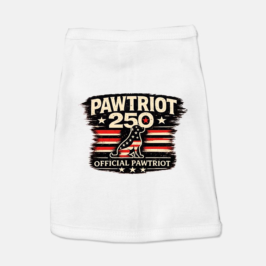Official Pawtriot Pet Tee