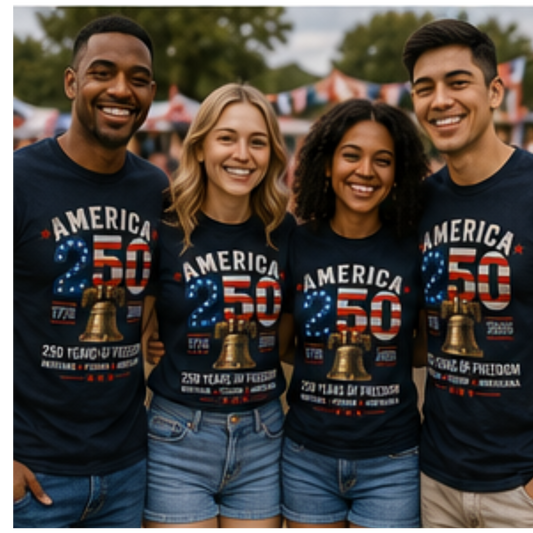 America 250 Liberty Bell Tee
