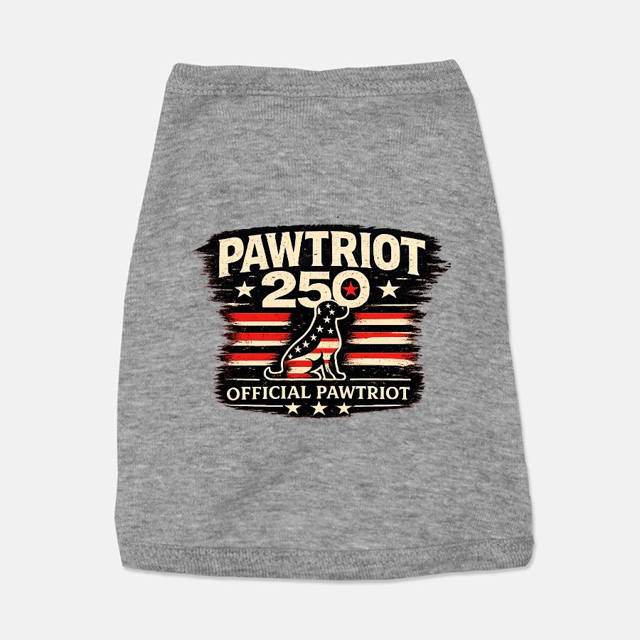Official Pawtriot Pet Tee
