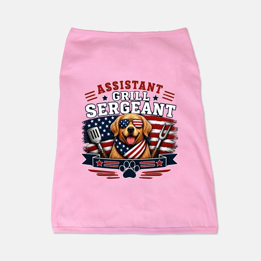 Assistant Grill Sergeant™ Pawtriot Tee.