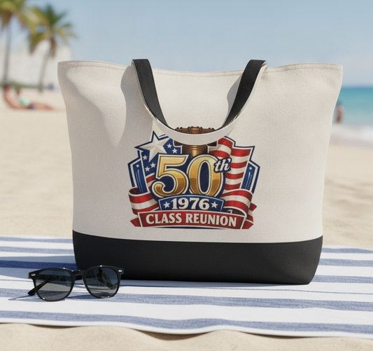 50th Class Reunion Tote Bag - Carry 50 Years of Memories