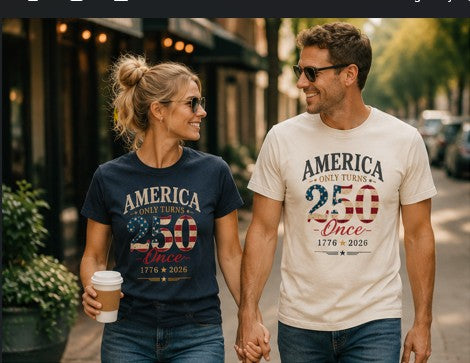 America 250 Patriotic Tee