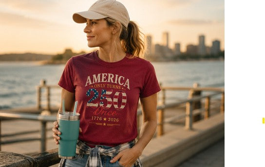 America 250 Patriotic Tee