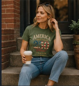 America 250 Patriotic Tee